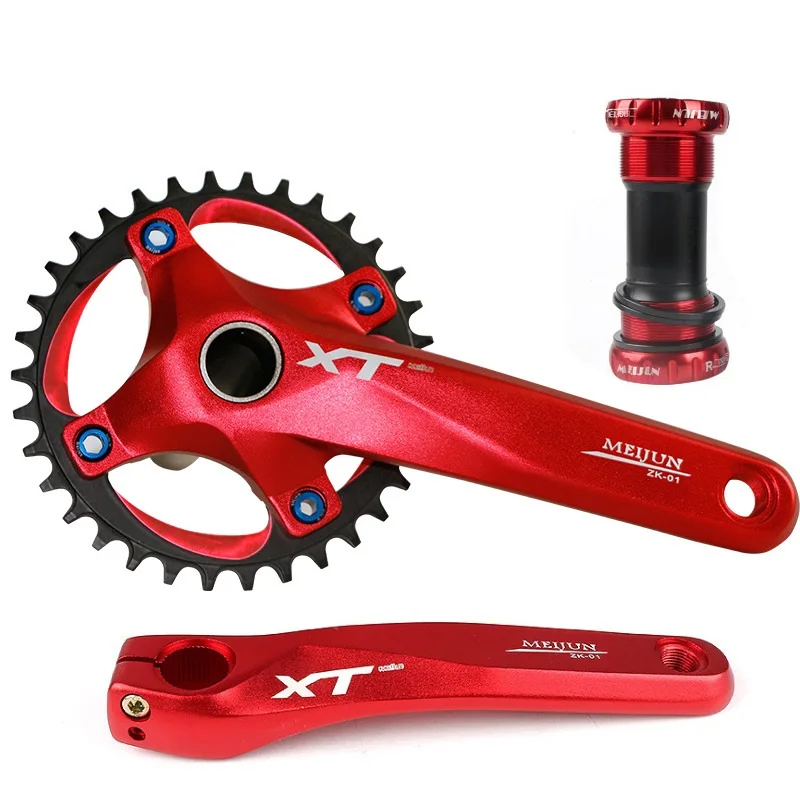 34T MEIJUN шатун для горного велосипеда полый зубчатый диск из алюминиевого сплава