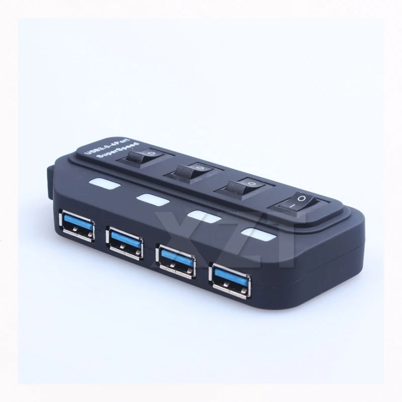 2019 новейший концентратор USB 3 0 4 порта с переключателем разветвитель несколькими