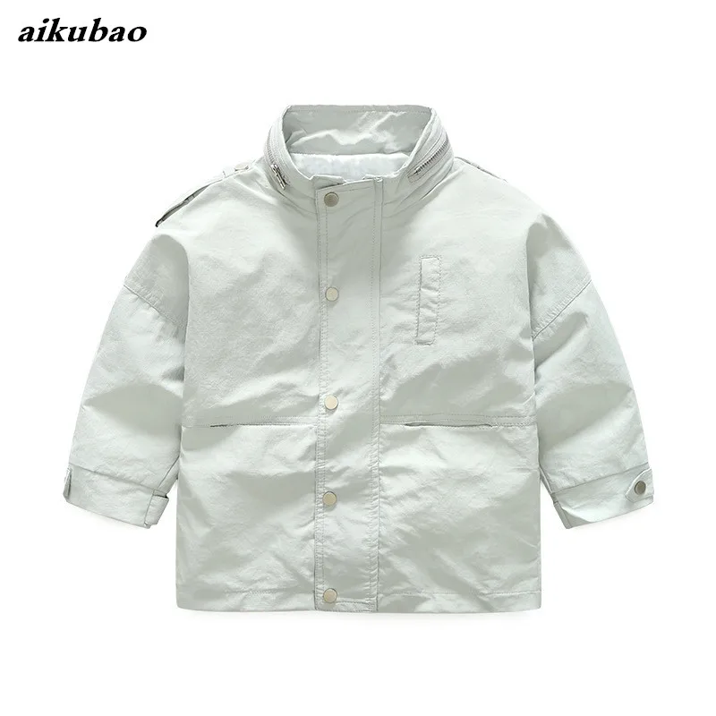 Детская одежда детская верхняя для мальчиков пальто 2018 маленьких детей Осенняя