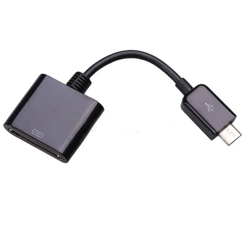 Адаптер для телефона конвертер 30 Pin мама к Micro USB Мужской синхронизации данных