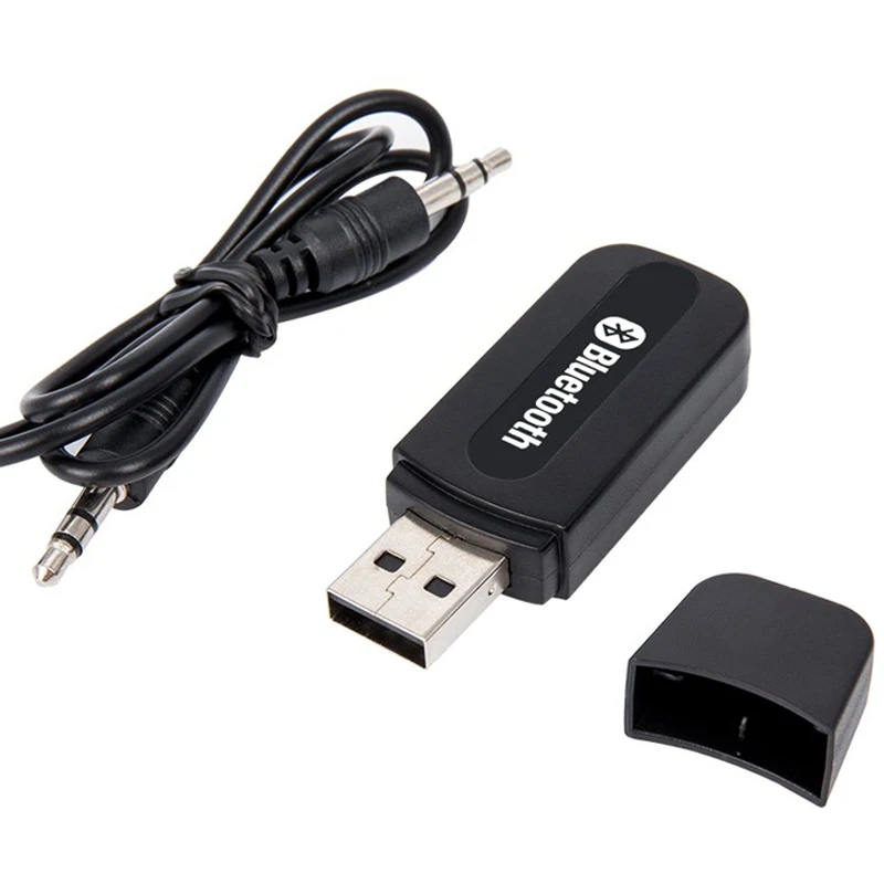 USB Bluetooth AUX беспроводной автомобильный комплект аудиоприемник A2DP музыкальный