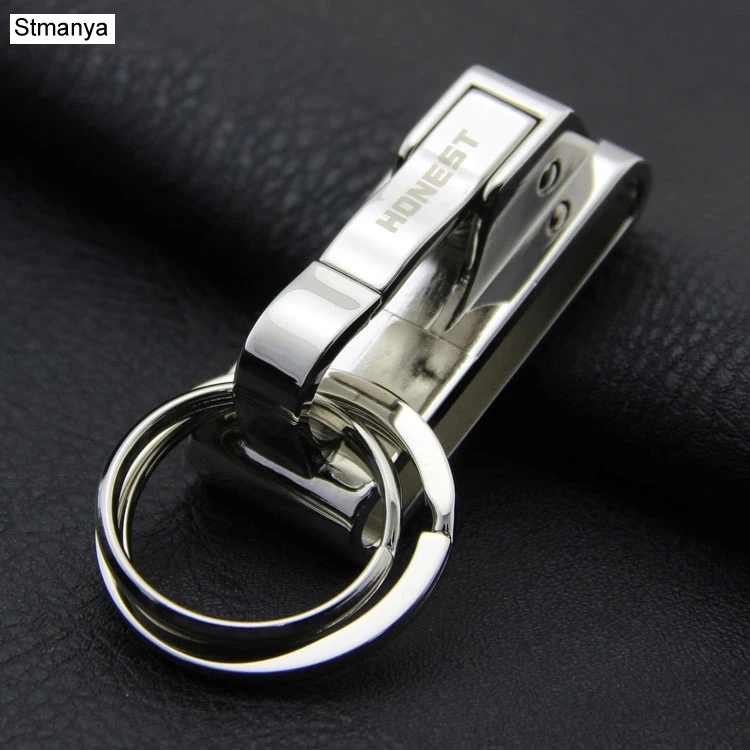 

Brand Top Men Car Key Chain Women Waist hanging Metal Keychain High Quality Key Holder Best Gift Jewelry K1179