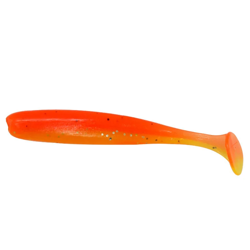 10pcs/lot bass soft bait 7cm 2g T tail fish jigging fishing lure swing spinner minnow swimbait whopper plopper pesca Pike lures | Спорт и