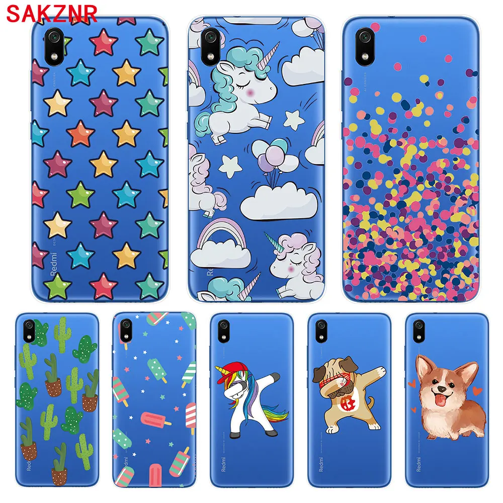 Case for Xiaomi Redmi 7A 5.45&quot Cover Silicone TPU Soft Funda Phone |