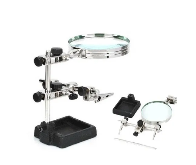 Бесплатная доставка профессиональная паяльная станция Hobby стеклянная лупа #508|glass