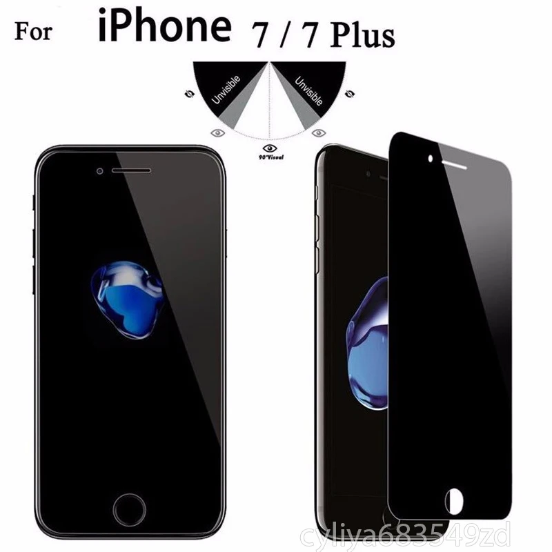 Защитное стекло для iPhone X Xr Xs Max 8 7 6 6S Plus закаленное антишпионское 10 шт./лот 2.5D |