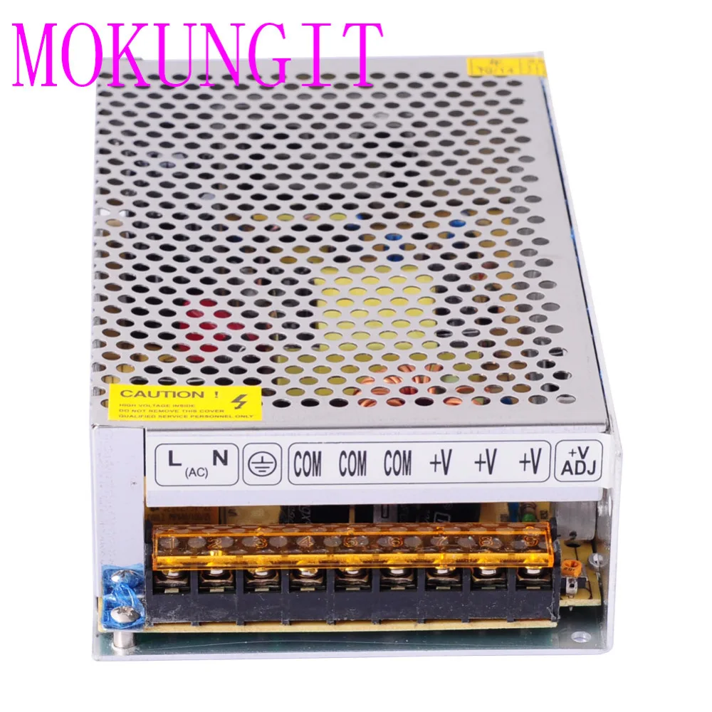 Адаптер ac110/220 V к LED DC12V 20A железная крышка блок питания трансформатор для CCTV 3528 5050