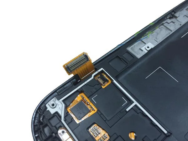 ЖК-дисплей с сенсорным датчиком в сборе и рамкой для Samsung Galaxy S III I9300 | Мобильные