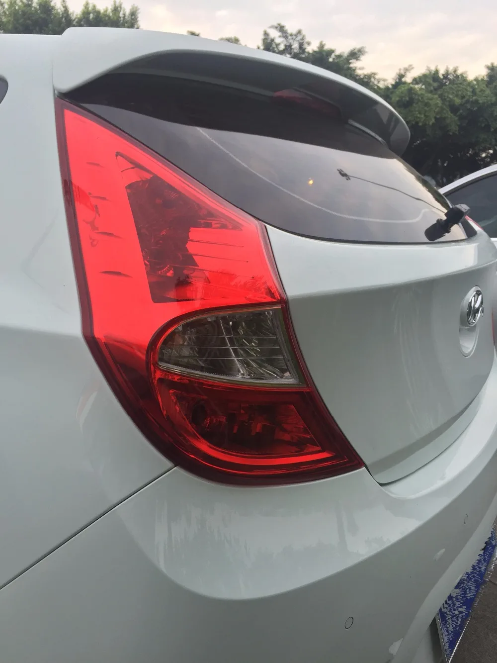 Используется для hyundai elantra спойлер 2016 2018 модель высокого качества ABS Материал