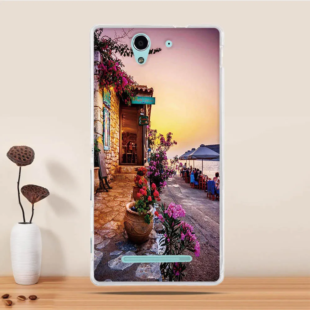 16 Чехол для телефона для sony Xperia XA1 Ultra Z3 Compact Z3 Mini E5 C3 XA Z5 M5 e5 чехол для sony Xperia XA1 Ultra чехол s Coque - Цвет: 16