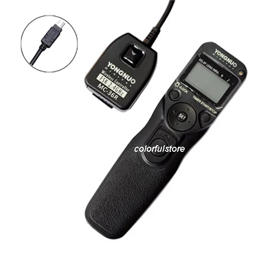 Бесплатная доставка! Беспроводная цифровая камера YONGNUO Таймер спуска затвора с