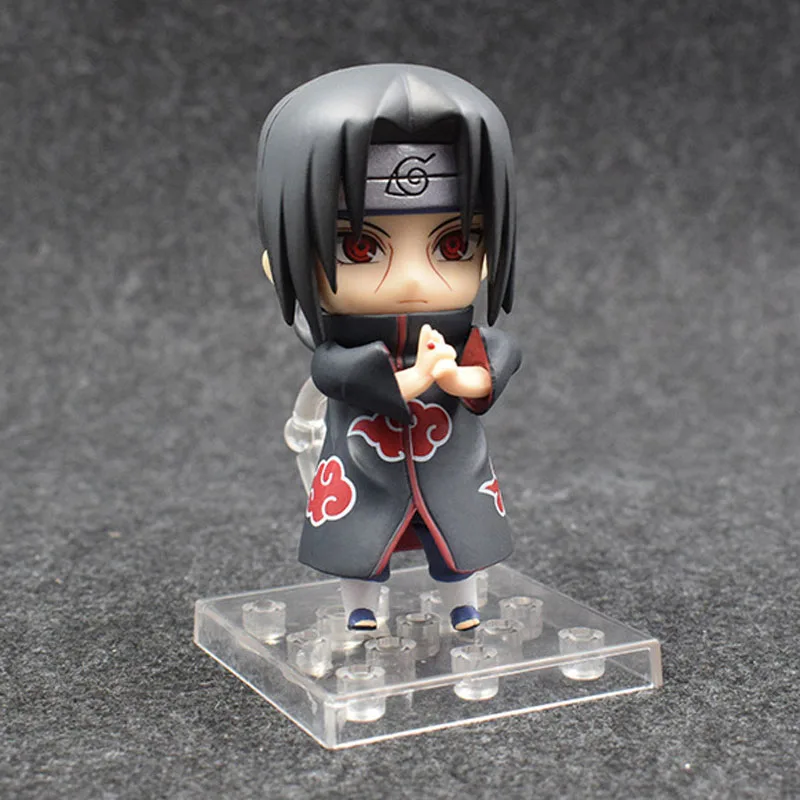 Бесплатная доставка Симпатичные 4 &quotNendoroid Наруто Аниме Итачи Учиха штучной