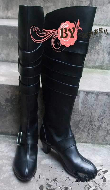 

Anime Shoes Black Butler Kuroshitsuji Undertaker Cosplay Boots