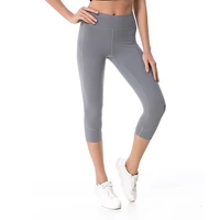 yoga crop 2020 nwt good quality capris high waist women sports leggings yoga 4 way stretch sports capris free shipping