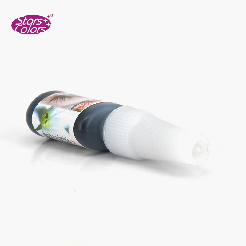 

Wholesale Price 50 bottles/lot 15ml Non-toxic Silk Eyelashes Glue Adhesive False Eyelash Dark Black for Eyelash Extension Glue