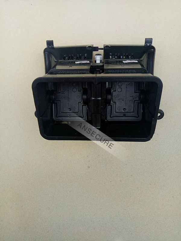 Черный Задний центральный подлокотник освежитель воздуха фоторозетка для VW Passat