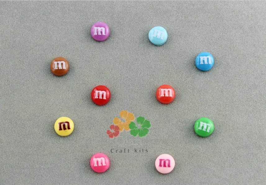 250 шт смешанные прекрасные миниатюрные M beans Cabs 8 мм декор для сотового телефона naill