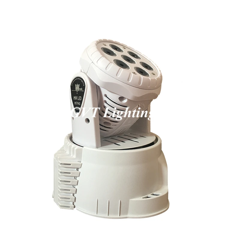 4 шт./лот светодиодная Подвижная головка Mini wash 7x12 Вт в 1 RGBW Quad с улучшенными 14