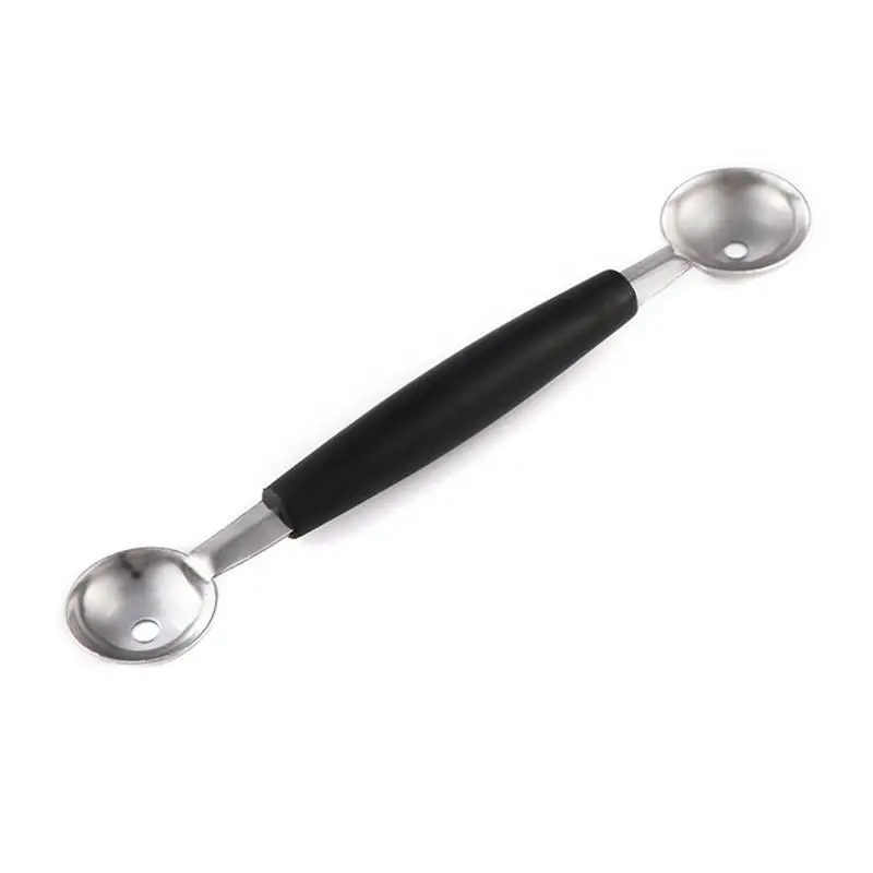 Spoon 1 шт. нож для резки арбуза из нержавеющей стали, нож для очистки фруктов, нож для резки дыни-ломтик дыни прямо из кожуры, кухонные инструменты - Цвет: Spoon