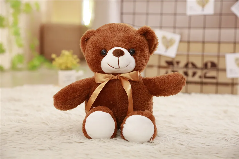 1 шт. 30 см Kawaii плюшевый мишка, мягкая плюшевая кукла, милый медведь, кукла, игрушка, плюшевый мишка, игрушка для детей, подарок на день рождения