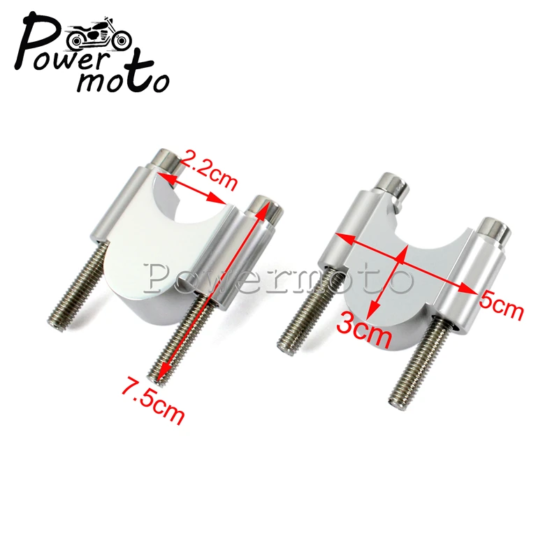 Комплект кронштейнов для мотоцикла Honda CRF 7/8 1/8 ATV Kawasaki 125 дюйма 1 250 22 мм 28 мм|Руль