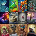 Алмазная вышивка, пейзаж, чудеса, 5D сделай сам, алмазная живопись, полный круг стразы, вышивка крестиком, декоративная картина маслом, персонаж