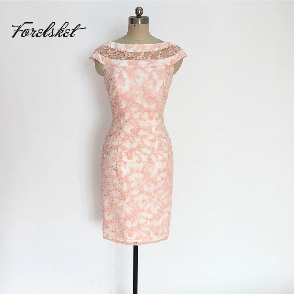 

Mother Of The Bride Dresses 2020 Cheap Sexy A Line Cap Sleeve Chiffon And Lace Knee Floor Evening Gown Formal Party Dress