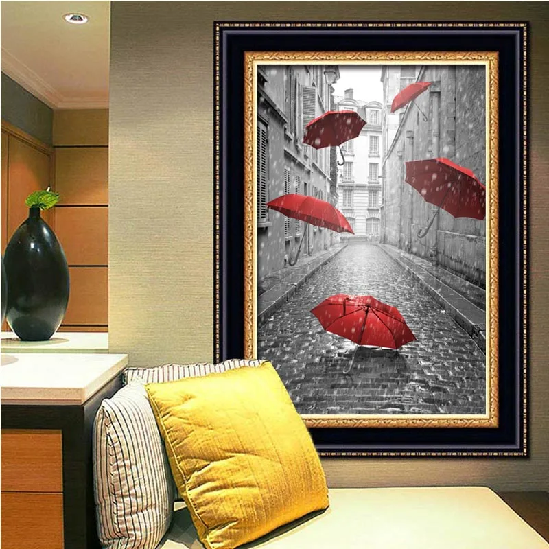 High Quality Needlework Mosaic 5D DIY Diamond Painting Embroidery Full Round Rhinestone Home Decoration VE | Дом и сад