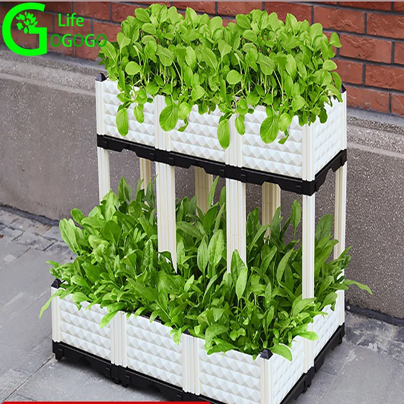 1 шт. растительный горшок для выращивания коробка посадки балкон Крытый артефакт