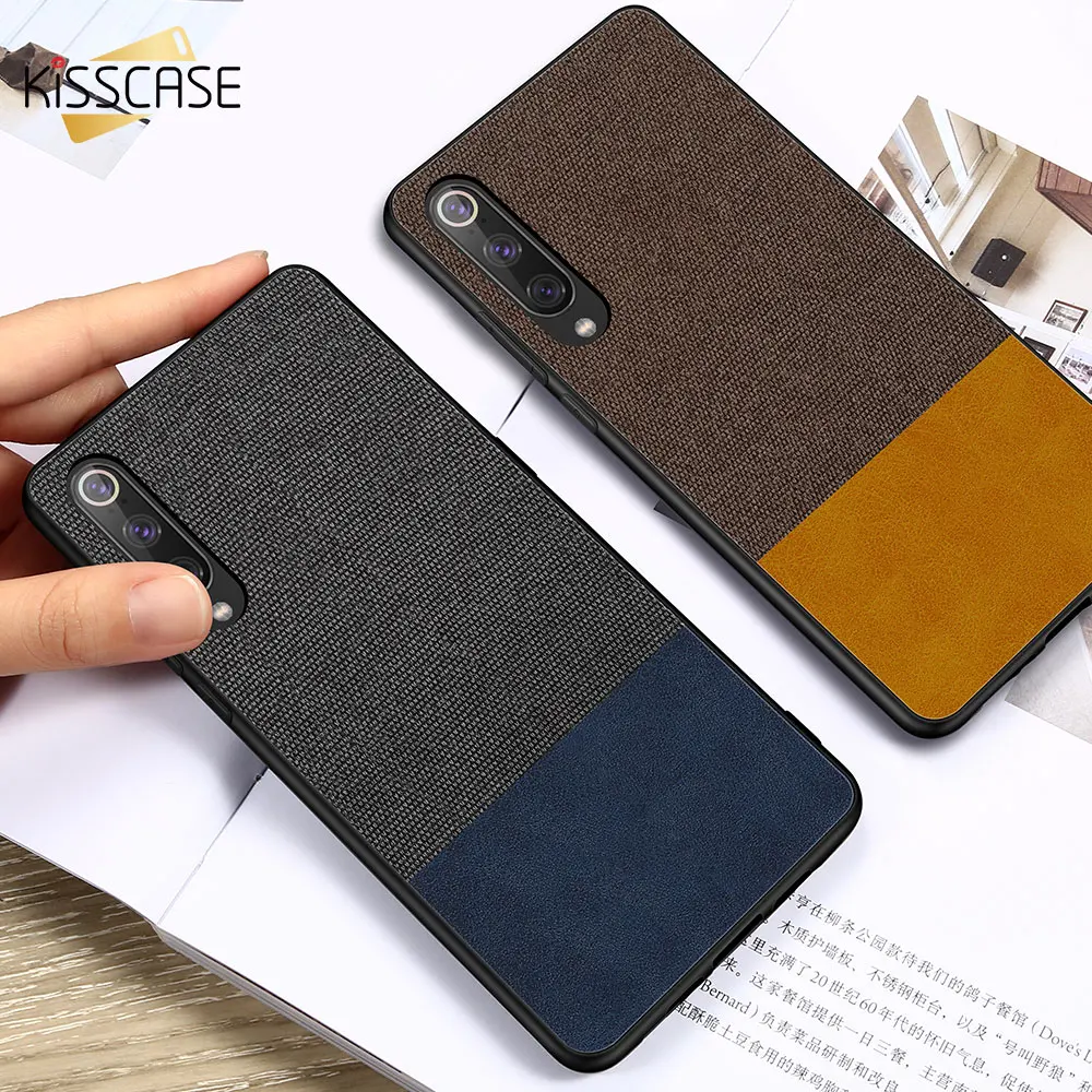 Тканевый чехол KISSCASE для телефона Xiaomi Mi 9 SE 8 A2 Lite Redmi 5 Plus 5A S2 6A 6 Pro Note 7 кожаный мягкий
