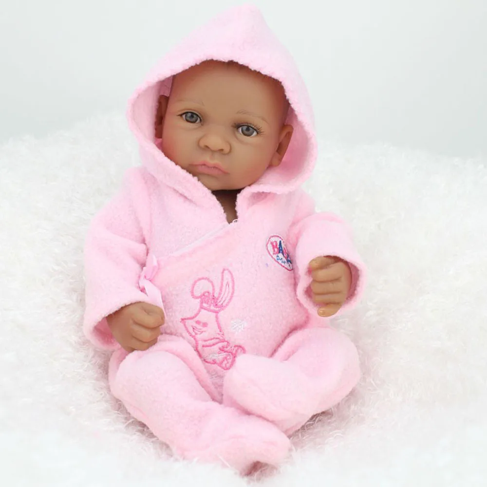 Kaydora 10 дюйм(ов) полный силиконовые Кукла реборн Bebe родился прекрасные куклы Reborn Игрушки для девочек купаться куклы Brinquedos Для детская - Цвет: Girl