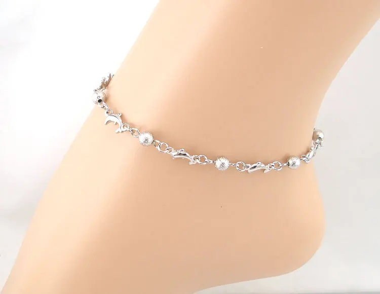 Браслет на ногу в виде дельфина|tobillera pulsera|beach foot jewelryankle bracelet |