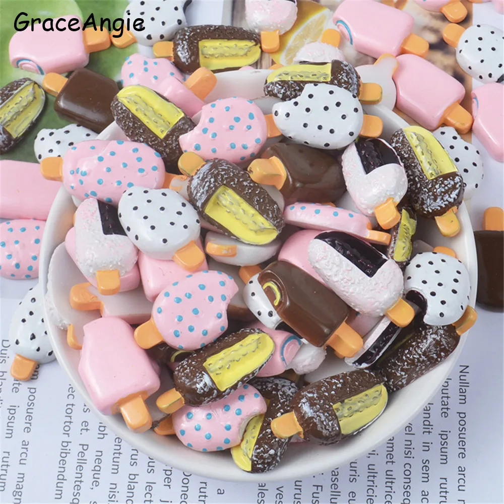 20 шт. Кукла Kawaii Детские кухонные игрушки полимерные для мороженого мини