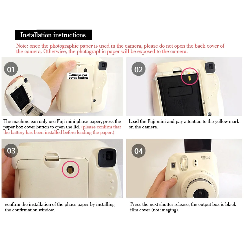 20 шт./кор. fujifilm instax mini 8 пленка 20 листов для камеры Instant mini 7s 25 50s 90 фотобумага белая кромка 3 дюйма широкая пленка