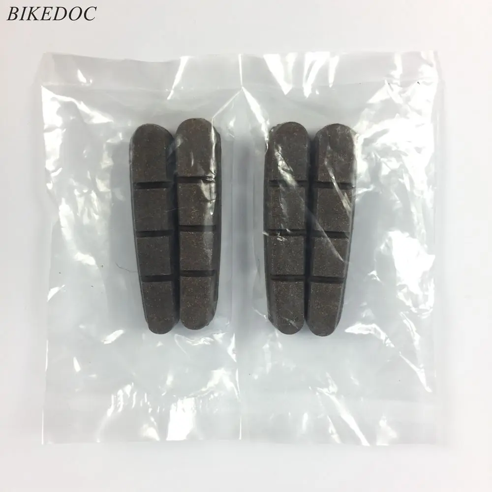 BIKEDOC дорожный велосипед тормозные колодки для углеродных дисков VBrake