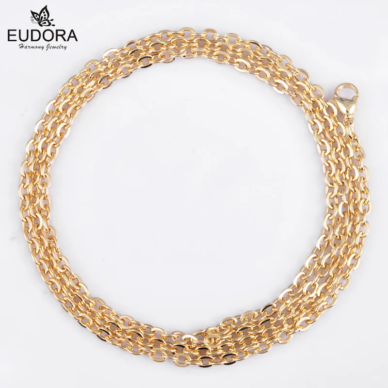 Ожерелье цепочка длинное из вощеной кожи длина 45 дюйма 1 шт.|necklace long|chain necklacenecklace for