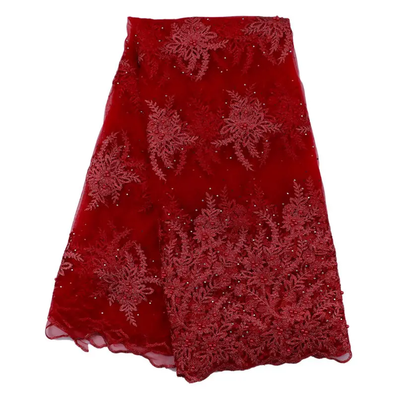 Роскошные ткани в африканском стиле тюль 2017 высокое качество французского