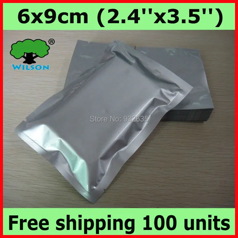 100 -5000 шт. пакеты из алюминиевой фольги 6x9 см  Дом и | Сумки для вещей -1535751436