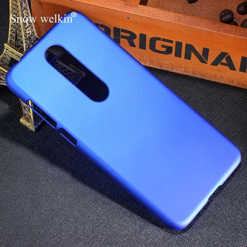 Снежный Welkin для NokiaX6 Многоцветный Роскошный прорезиненный матовый пластиковый