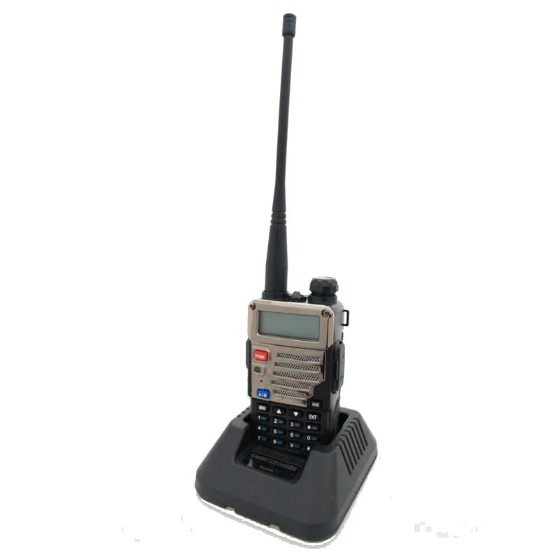 Оригинал BAOFENG UV 5RE рация/антенна/наушник/адаптер питания/Зажим для ремня/зарядное
