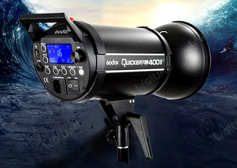 Godox 400II 400 Вт высокоскоростная синхронная Фотографическая лампа комплект из двух
