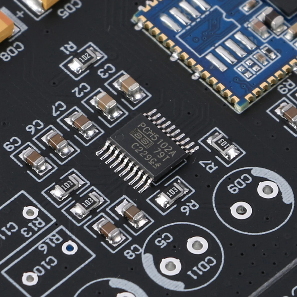 CSR8675+ PCM5102A Bluetooth 5,0 беспроводной приемник плата ies DAC декодер поддержка ATPX HD 24 бит с антенной A2-001 B3-001