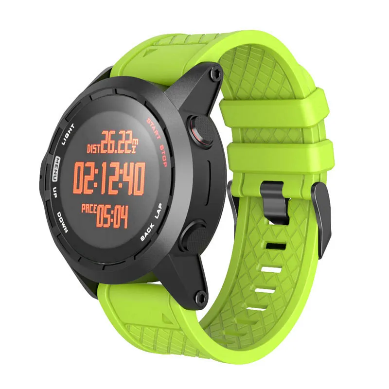 Силиконовый спортивный ремешок для наручных часов Сменный ремень Garmin Fenix/Fenix 2 @ JH |
