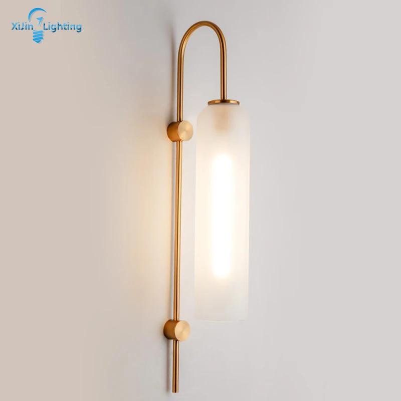 

Modern Wall Lamp Indoor Lighting Wall Sconce Lights for Bedroom Living Room With Colorful Glass Lampshade Wall Lamps