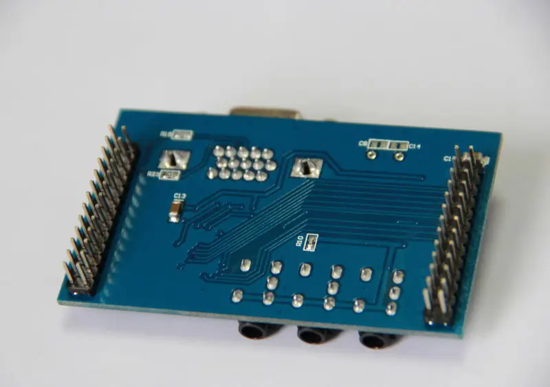 Бесплатная доставка WM8731 TLV320AIC23 ADV7123 цифровой аудио VGA дисплей модуль|Датчик ABS| |