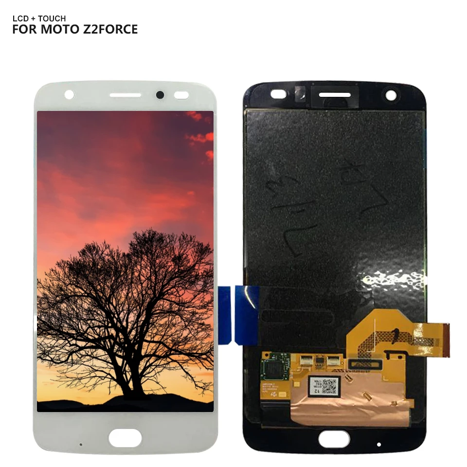 Для Motorola Moto Z2 силы XT1789 01 04 ЖК дисплей с сенсорным экраном в сборе Бесплатные