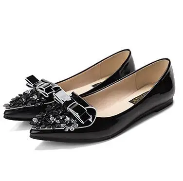 2015 пр отметил обувь для женщины свободного покроя с бантом цветочные плоским