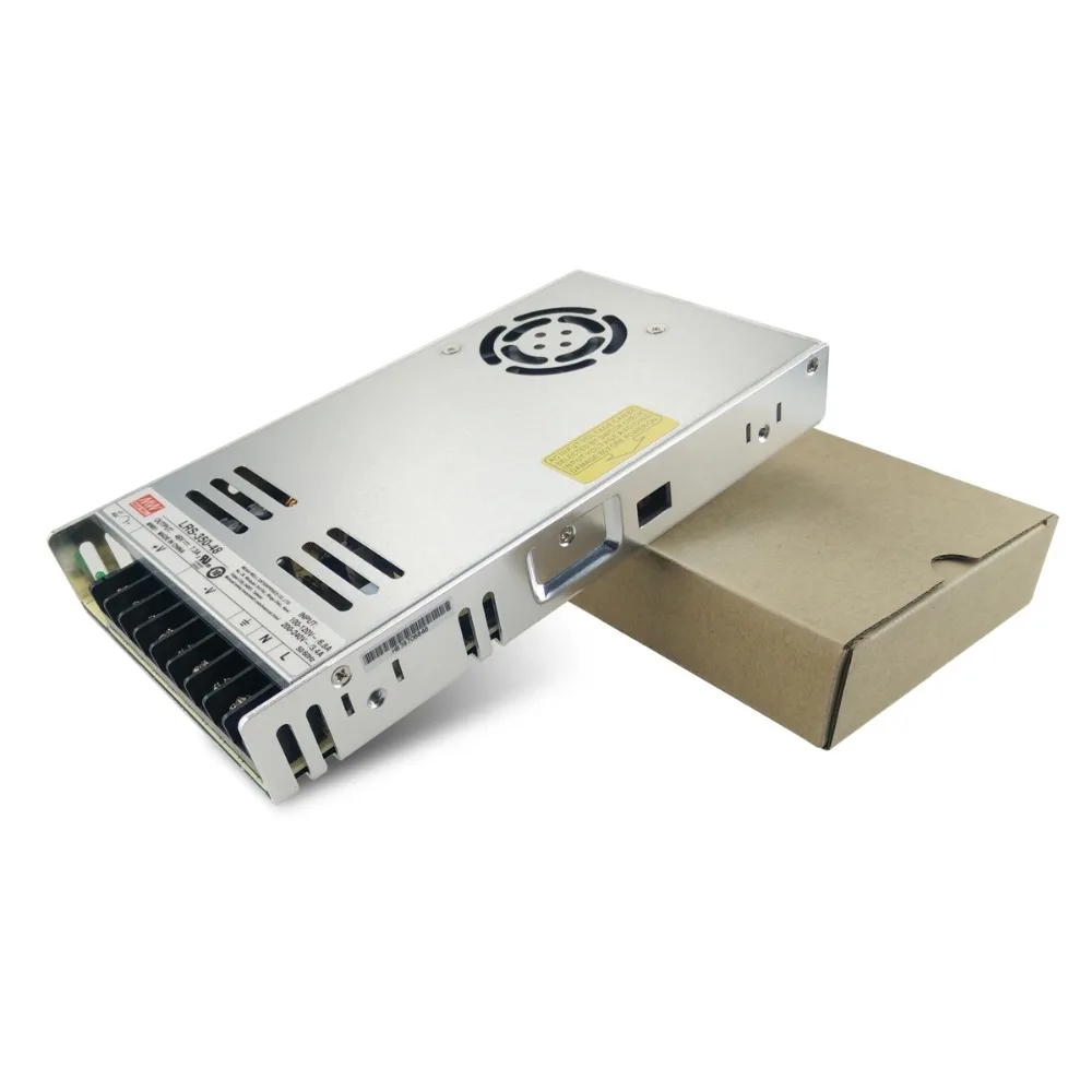 Бренд MEAN WELL представляет LRS-350-48 один Выход 350W 7.3A 48V meanwell Питание ваттов UL CB CE 30 мм толщина 110VAC или 230VAC