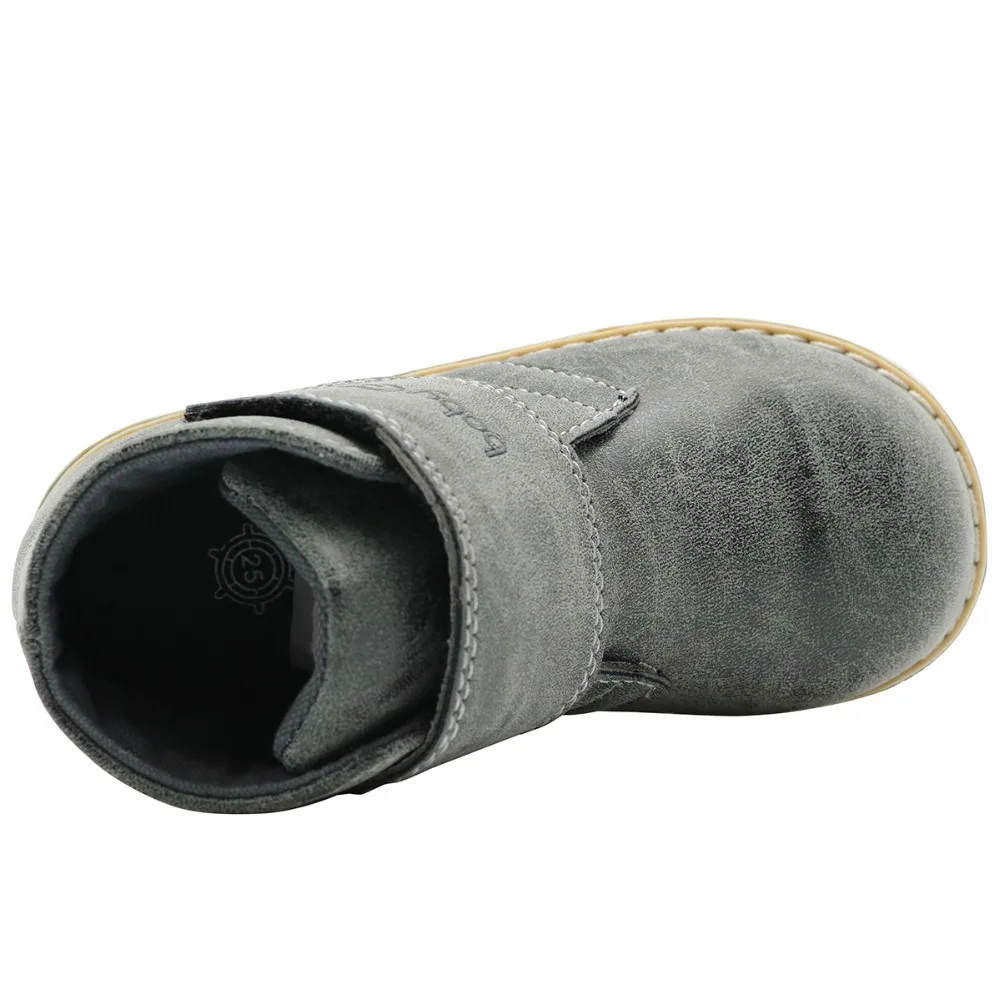 Дракоша 2016 Новые Зимние Ботинки Детей Кожа PU Водонепроницаемый Мартин Сапоги