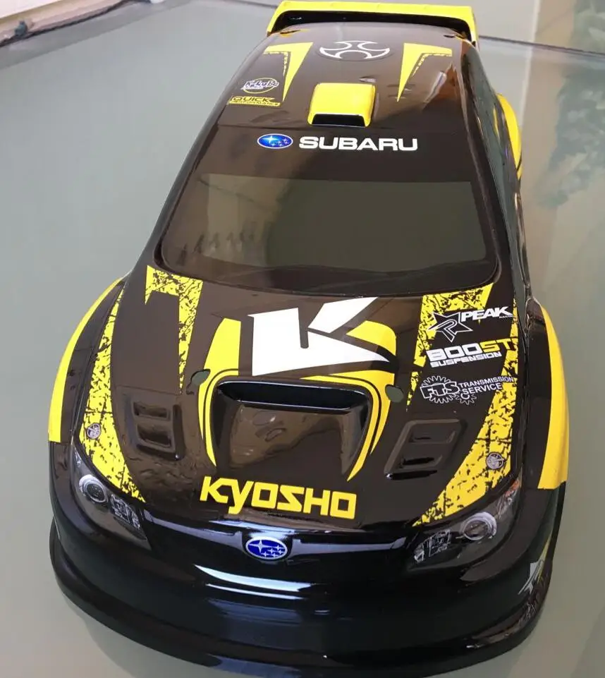Ралли kyosho 1/10 на дороге окрашенные тела для автомобильные шины tamiya